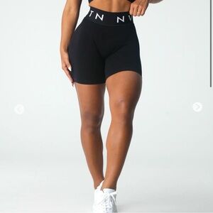 NVGTN Black Sport Seamless Shorts